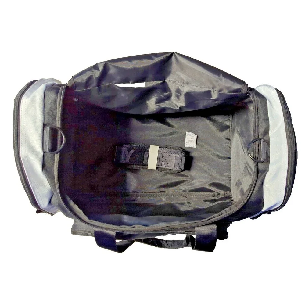 DKNY Black Duffel/Gym Bag - Sports Gym Travel Bag -NWT Gym Black Bag -DKNY Brand
